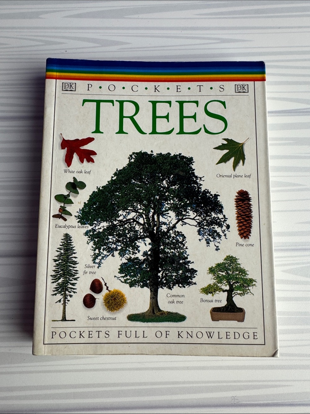 DK Pockets Trees 1995 Paperback Pocket Guide Theresa Greenaway Vintage